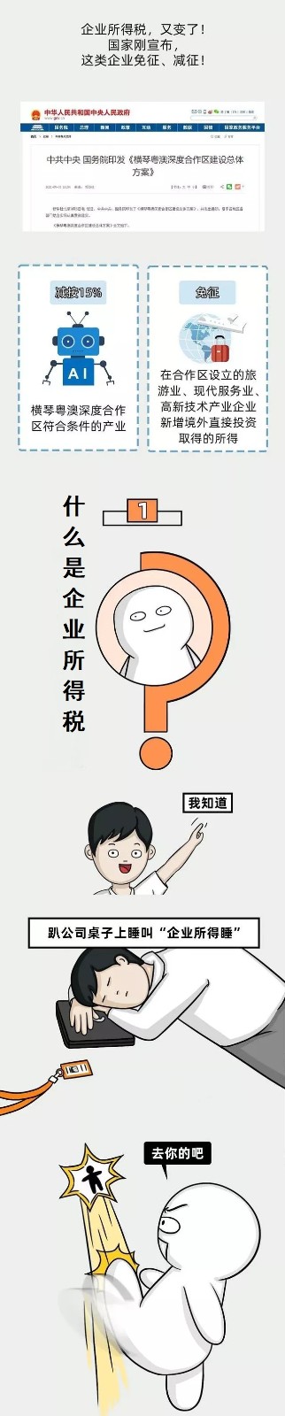企業(yè)所得稅新規(guī)，這類企業(yè)免征、減征！