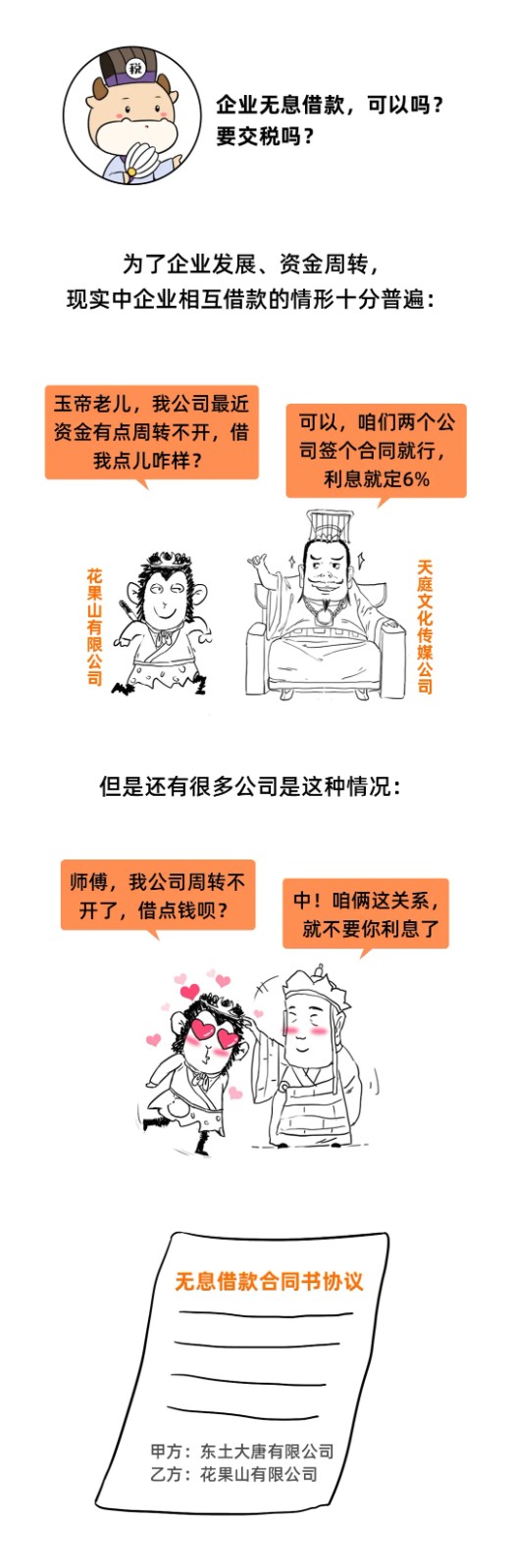 企業(yè)之間借款，可以簽訂無息借款的協(xié)議嗎？這是我見過最好的回答！