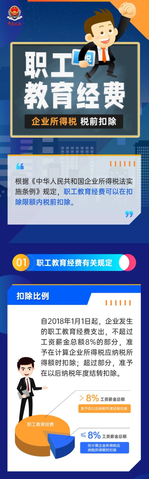 企業(yè)職工教育經(jīng)費稅前如何扣除？